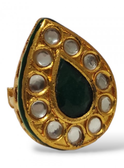 Kundan Finger Ring